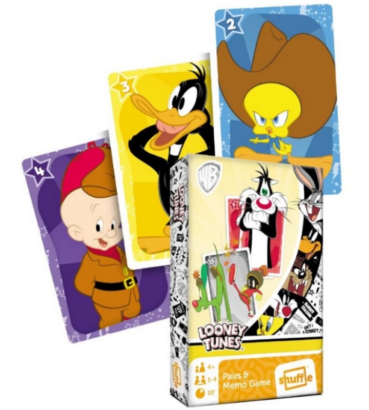 KARTY PIOTRUŚ MEMO LOONEY TUNES CARTAMUNDI 2W1
