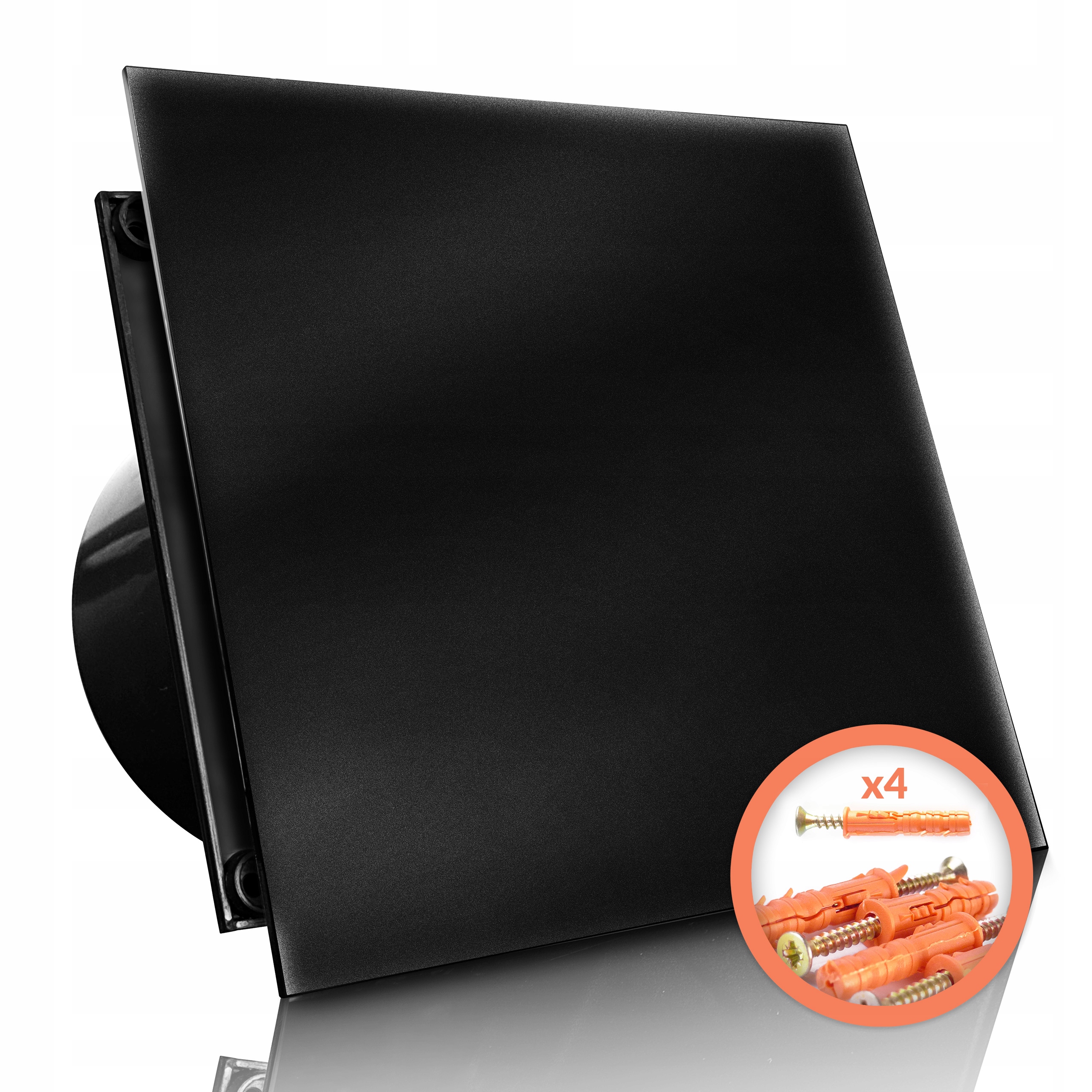 Wentylator łazienkowy 100 fi Higrostat Wydajny 130m3/h Timer +Klapa zwrotna