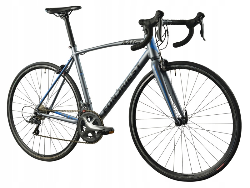 Rower szosowy Fondriest Mig 2.0 28 cali męski Srebrno-niebieski