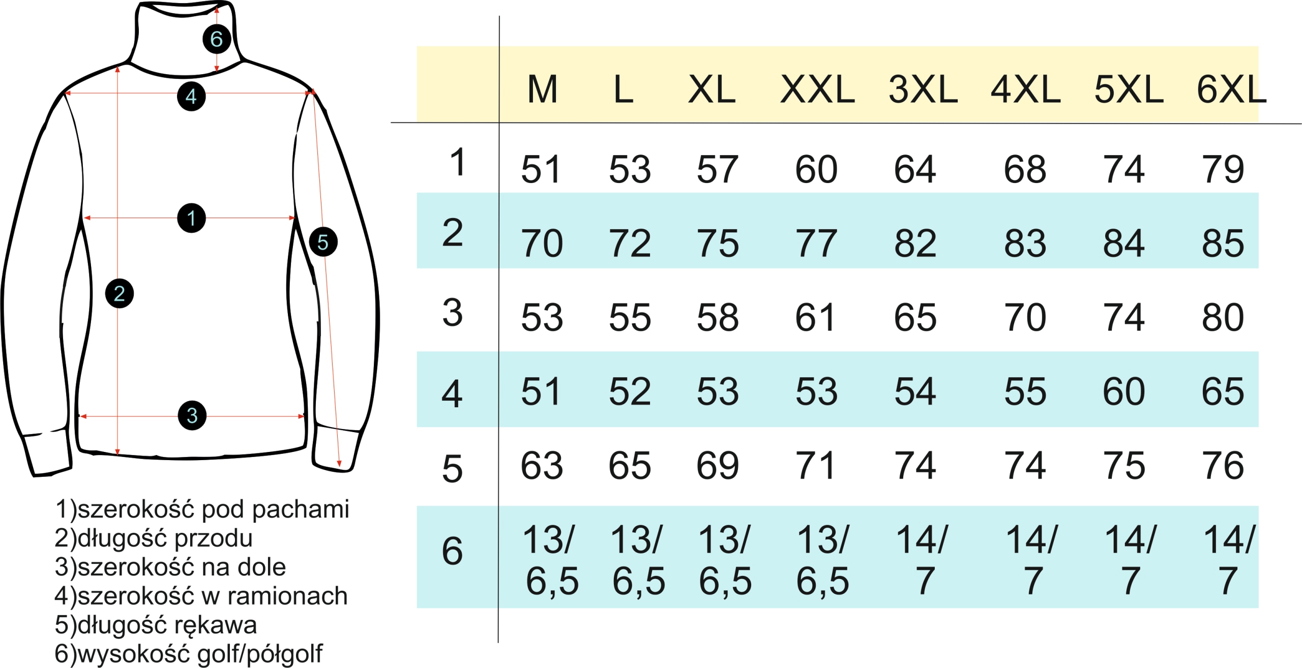 Golf męski 100% bawełna PRODUKT POLSKI ciemny melanż rozmiar XXL Kolor inny kolor