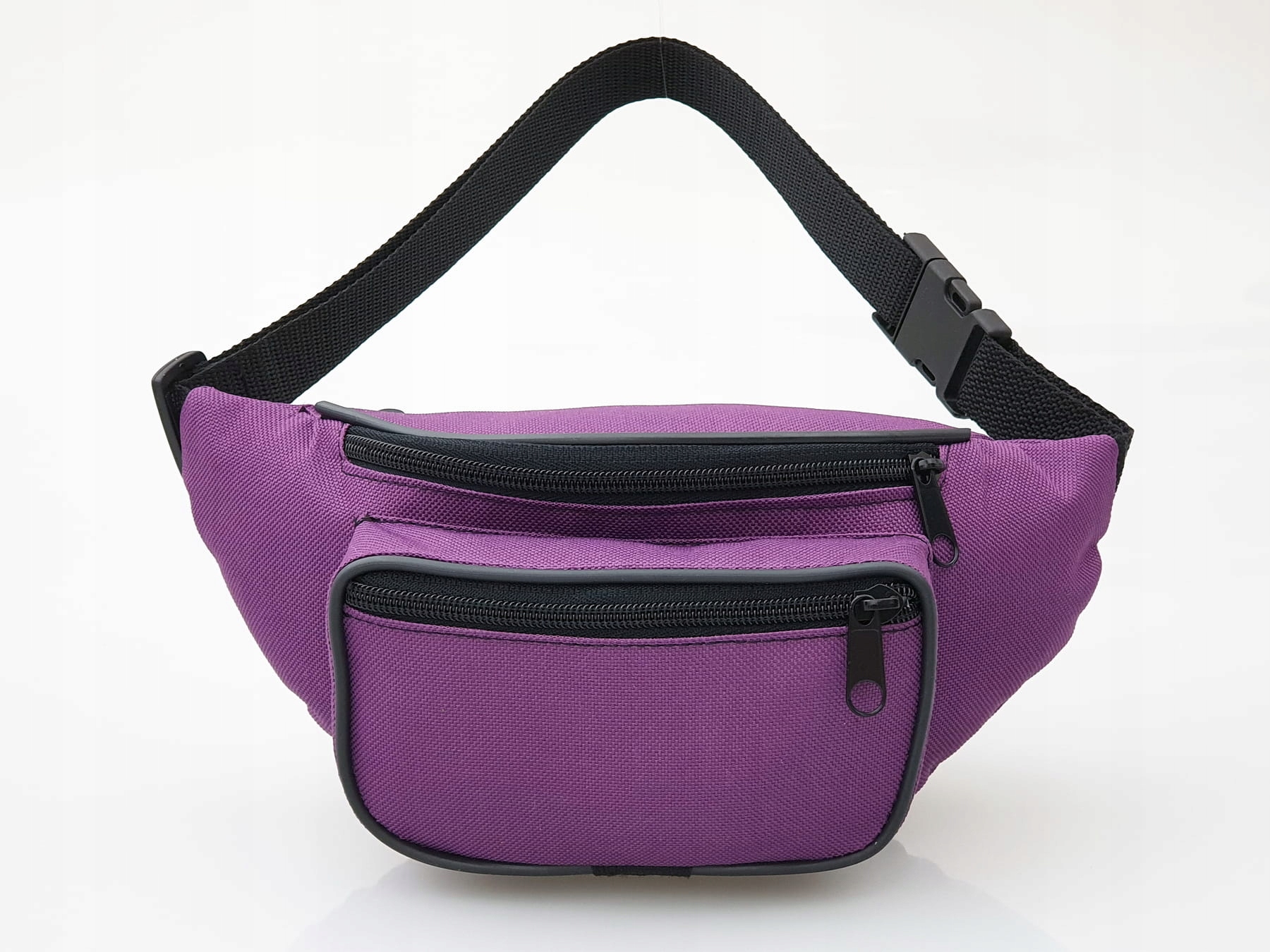 NERKA saszetka biodrówka polska damska FIOLETOWA Cechy dodatkowe miejsce na telefon