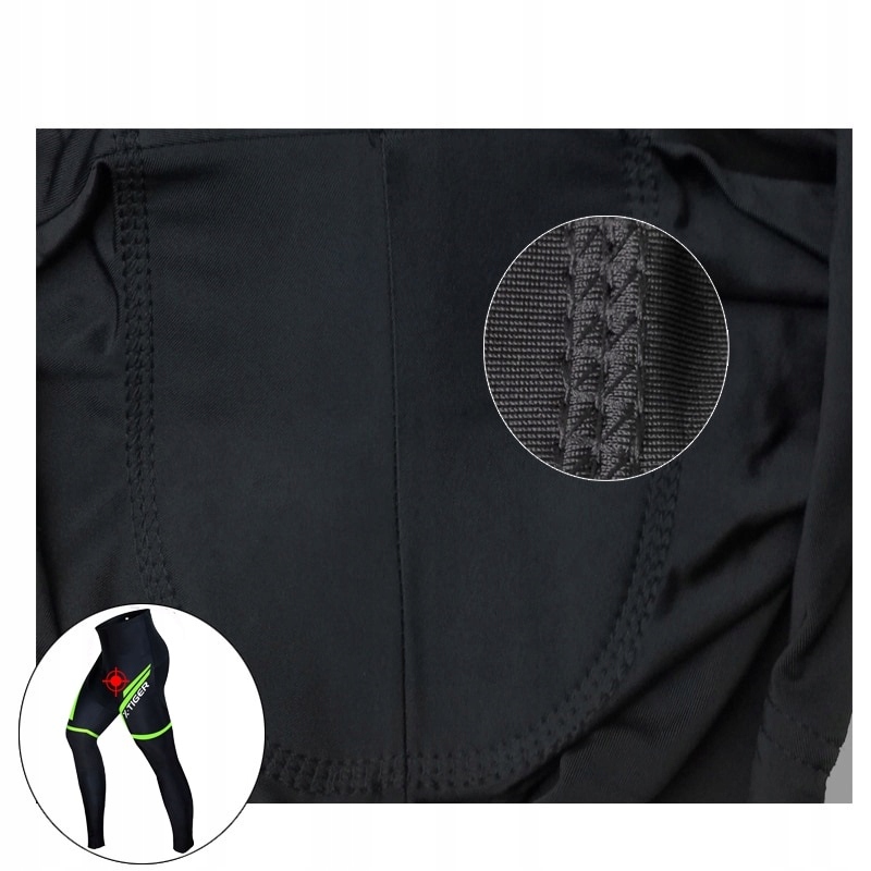 ZESTAW NA ROWER DŁUGIE SPODNIE Z WKŁADKĄ KOSZULKA Płeć mężczyzna