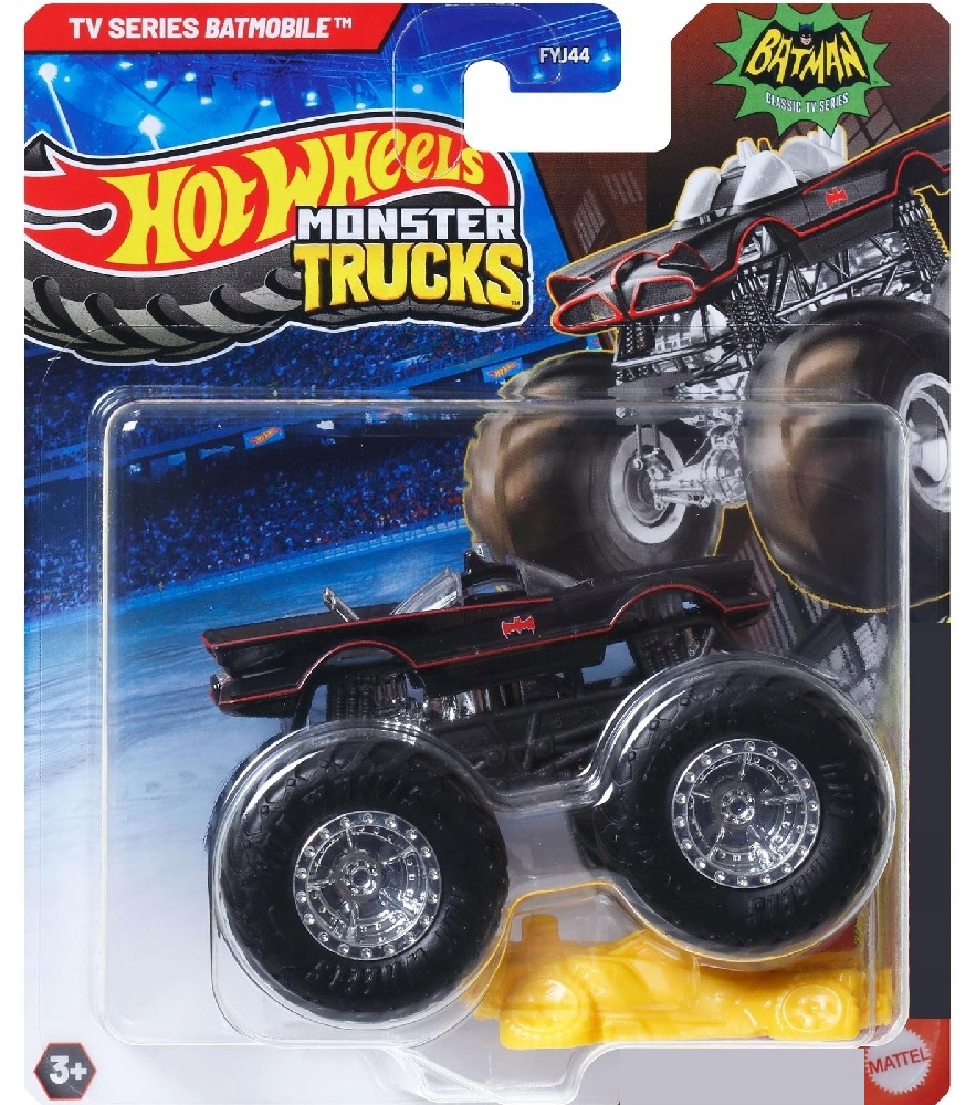 TV SERIES BATMOBILE BATMAN Autko Monster Trucks 1:64 Auta Hot Wheels