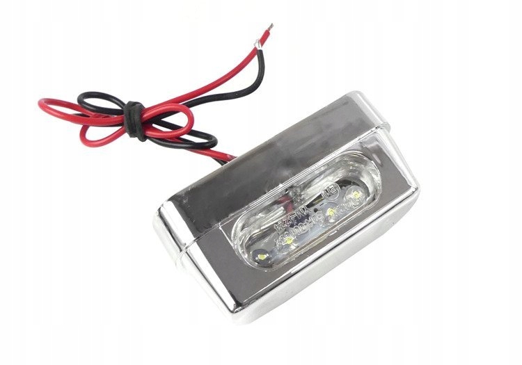 

Podświetlenie tablicy rejestracyjnej led chrom