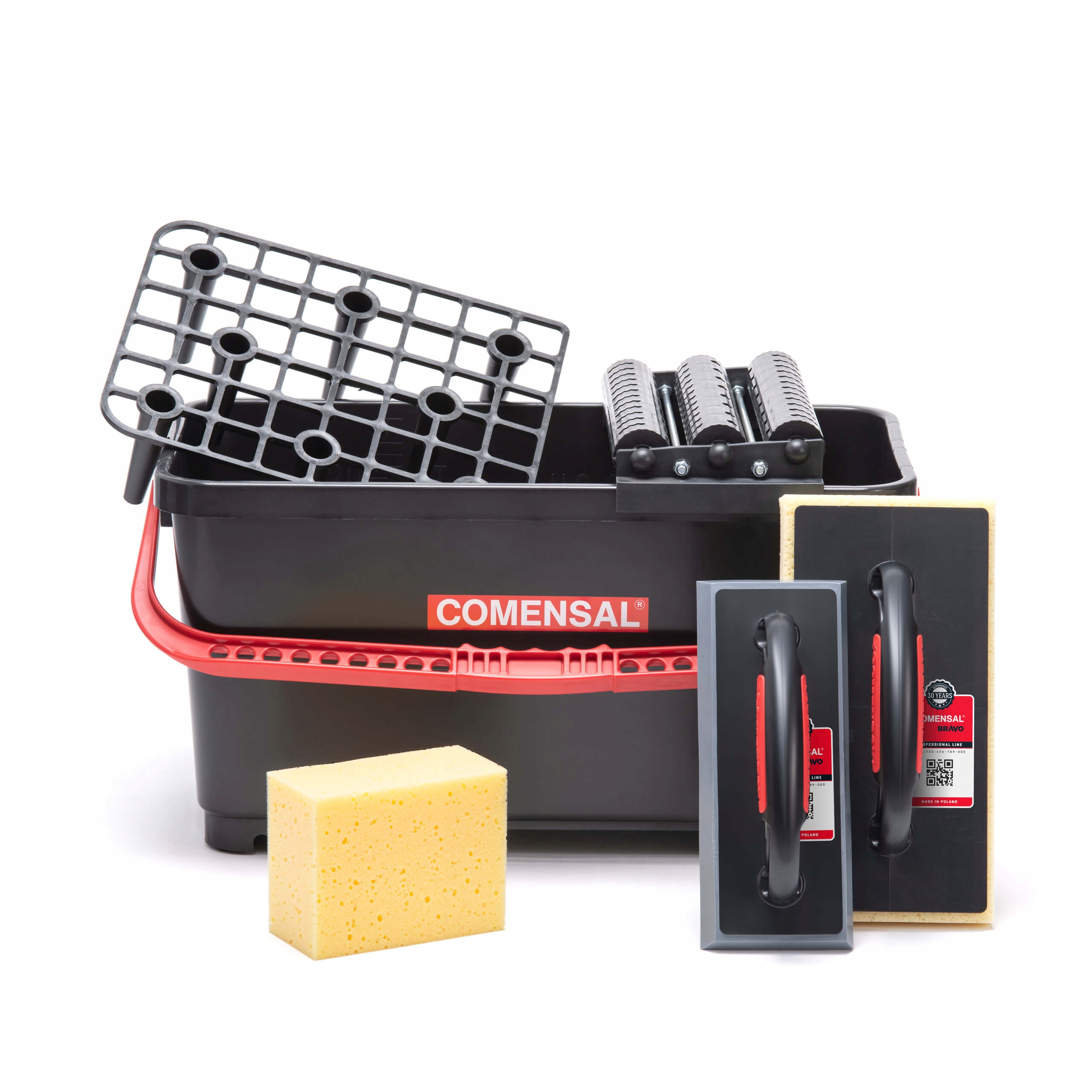 

Comensal Zestaw glazurniczy L wiadro do fugowania