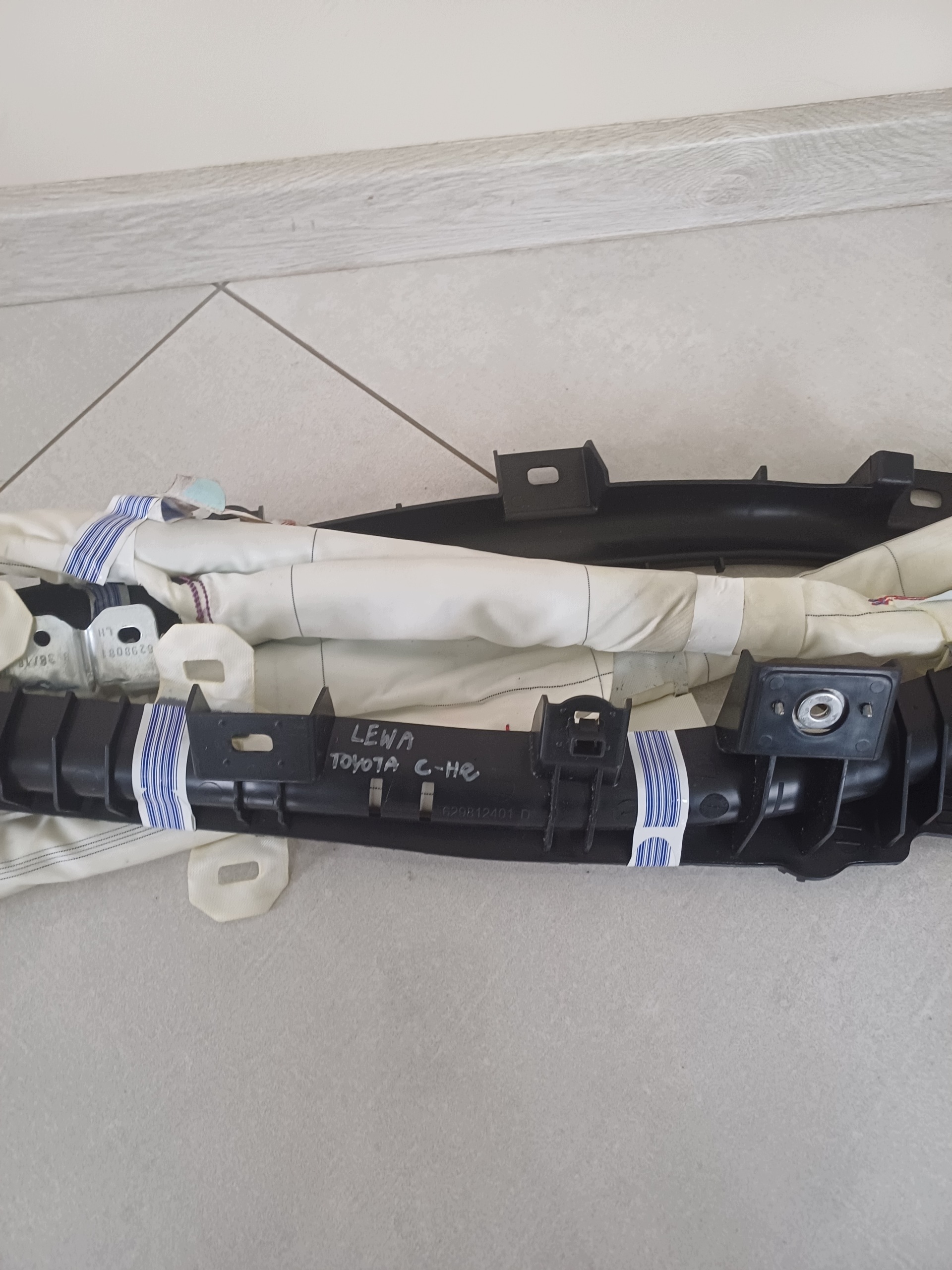 dachvorhang airbag links TOYOTA C- HR