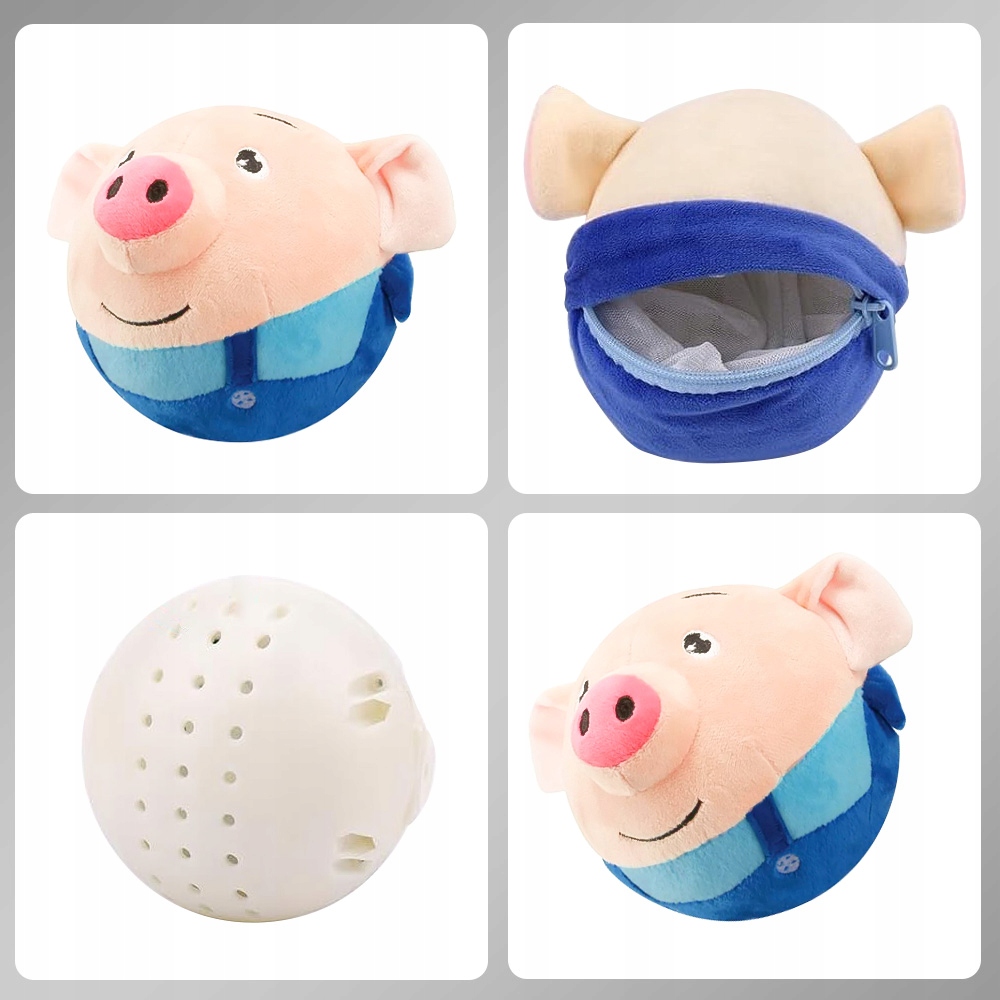 Interaktivní Hračka Pro Psy Prasátko Skáče Utíká Plyšová Pro Kočky Pet Toy