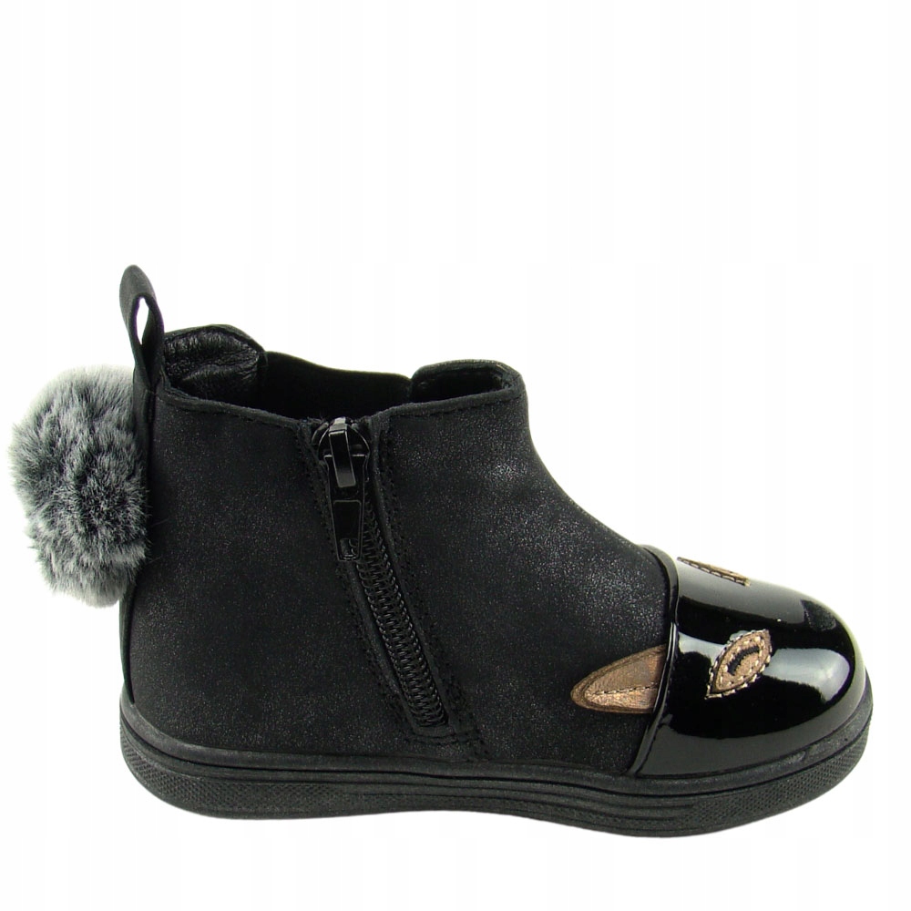Botki dziewczęce Wojtyłko 24106 ocieplane 25 Marka Wojtyłko