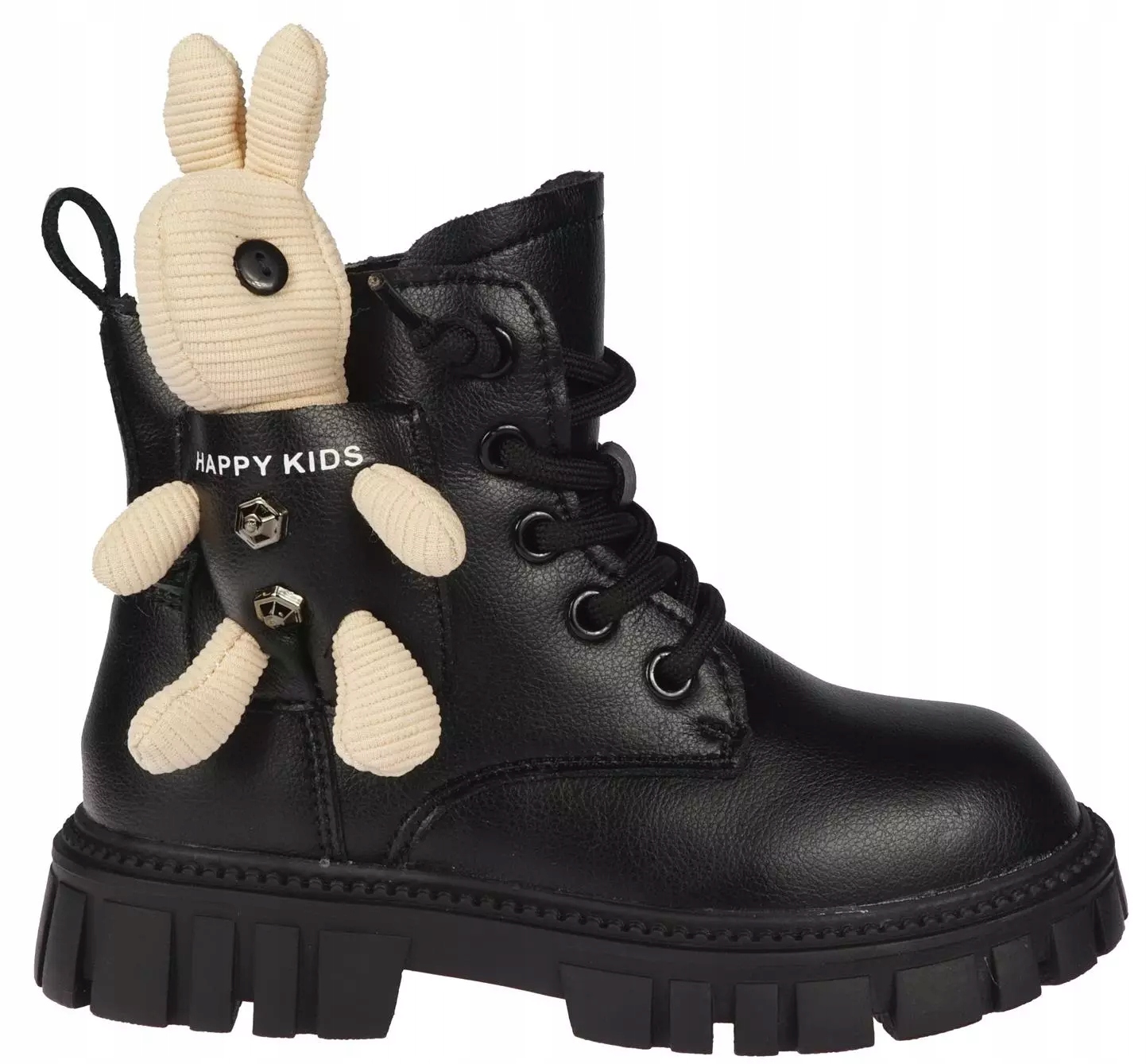 Dziecięce buty zimowe Apawwa czarne misie r.30