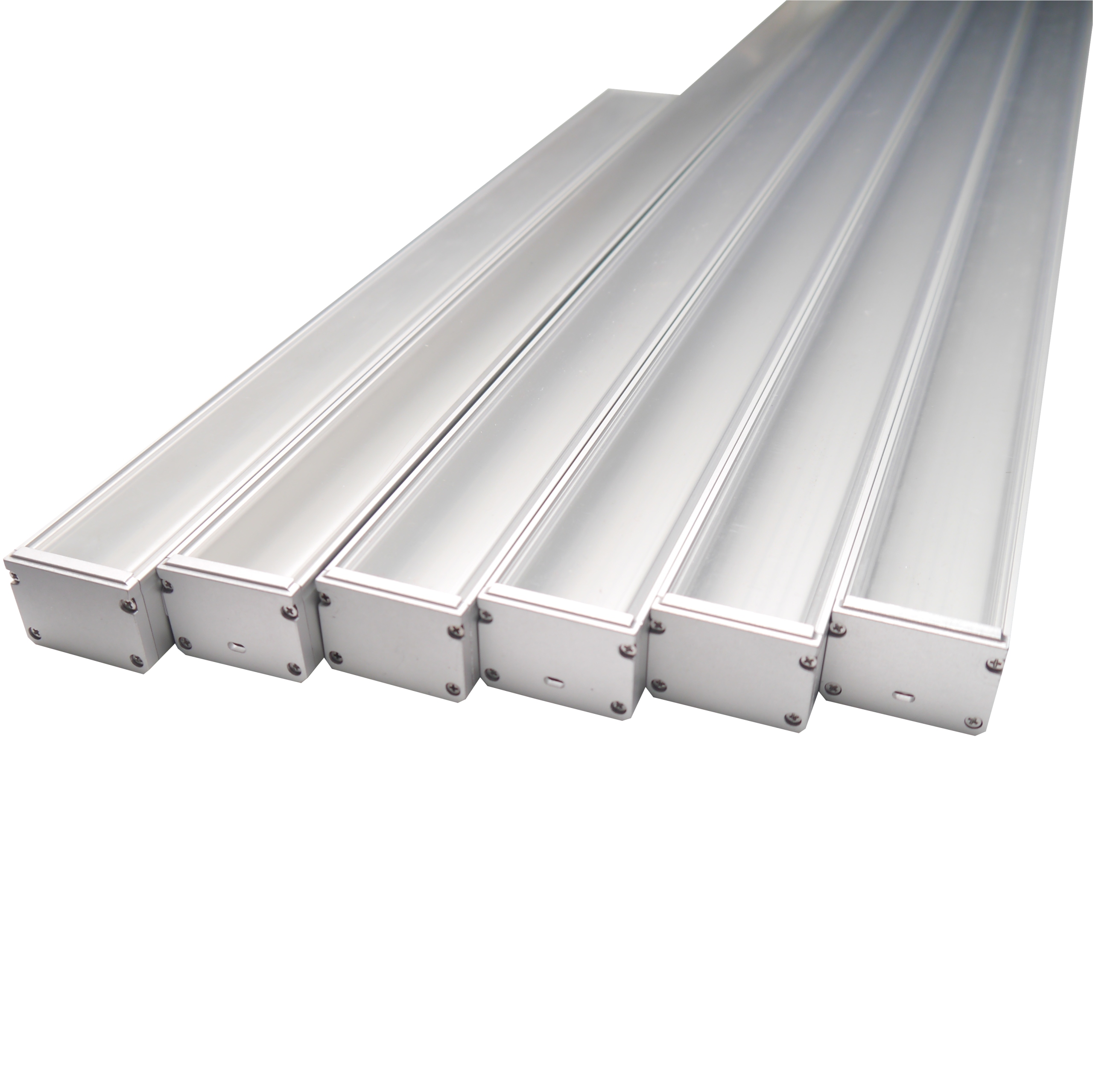 100cm Profil do lampa Smugowa klosz zaślepki Abs