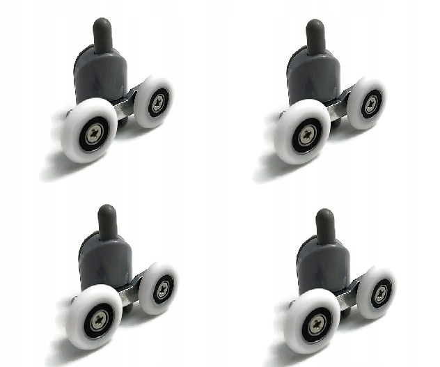 

4x Kółka rolki do kabiny prysznicowej dolna 23mm