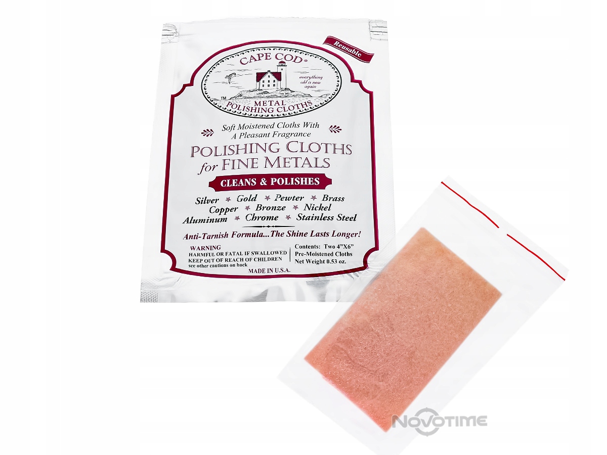 ŚCIERECZKI DO POLEROWANIA CAPE COD ZŁOTO SREBRO