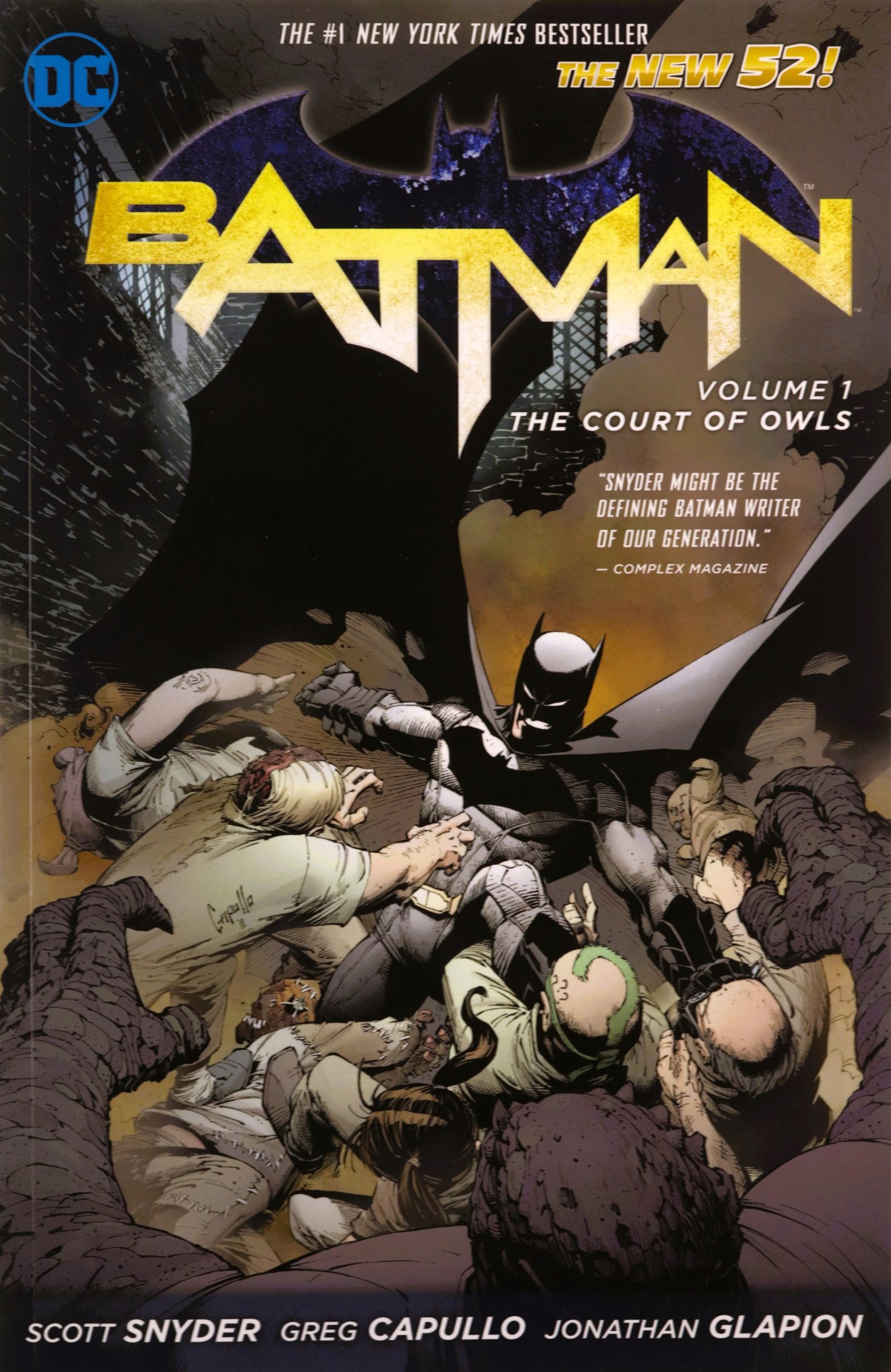 BATMAN VOLUME 1: THE COURT OF OWLS TP (THE NEW 52): 01 (BATMAN (DC COMICS P