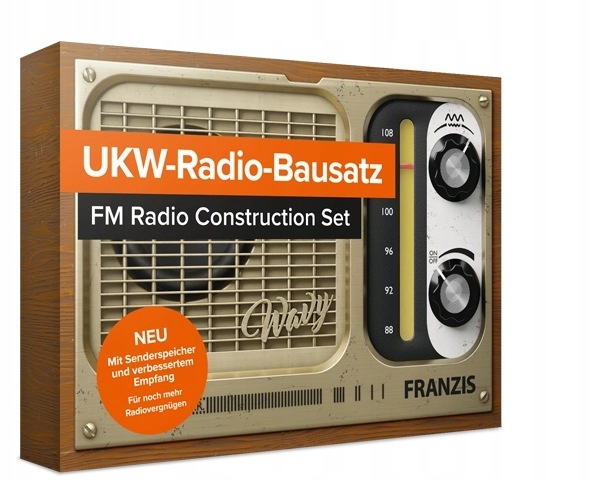 Zestaw radia Fm do samodzielnego złożenia Franzis