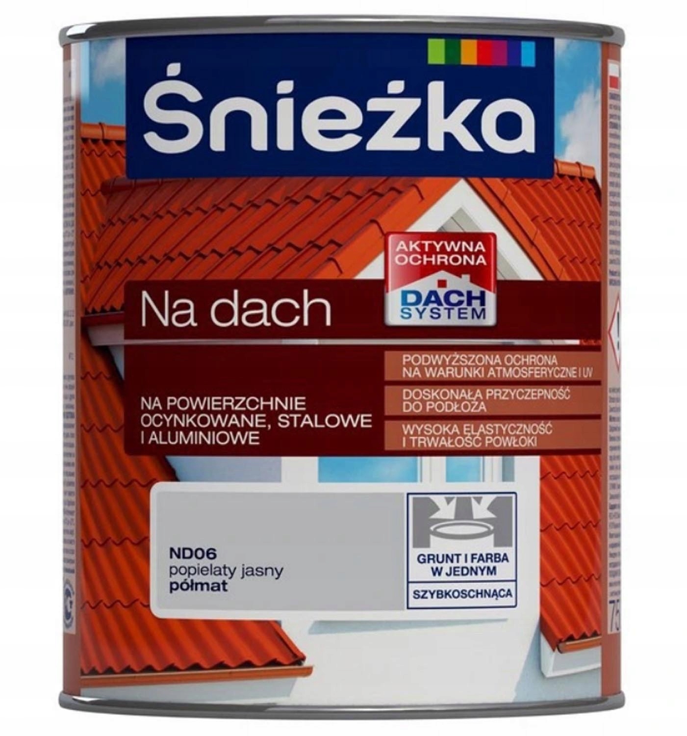 

Śnieżka Farba Na Dach 0,75L Popielaty Jasny ND06
