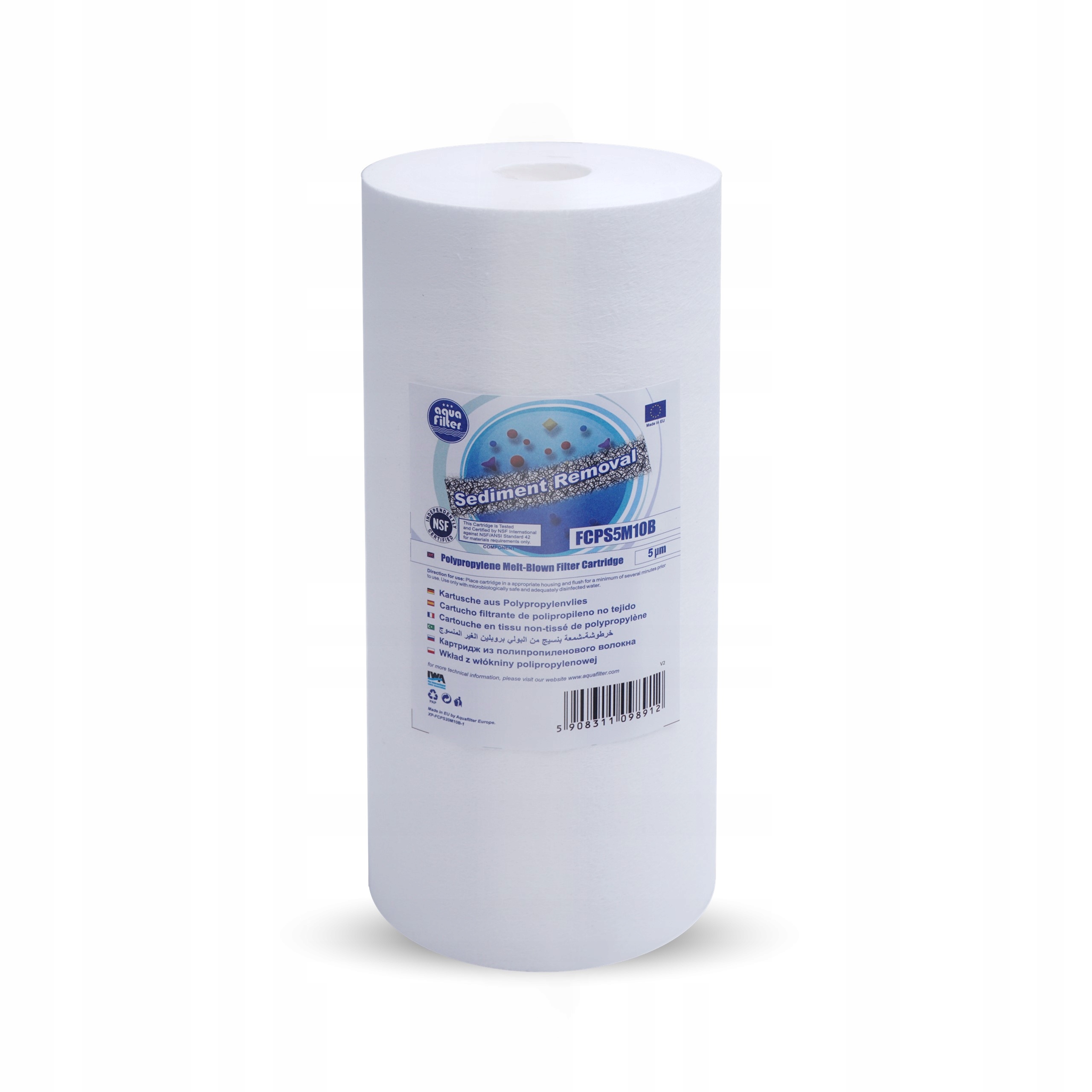 

FCPS5M10B Aquafilter wkład piankowy filtr wody 5M