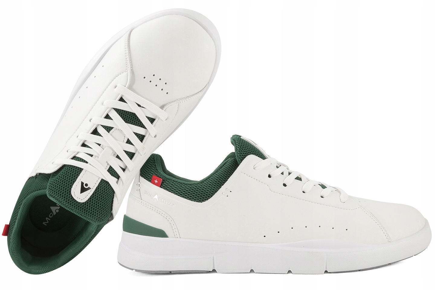 McArthur MC19 Pánské Sportovní Boty Kůže bílé 43 Bílá