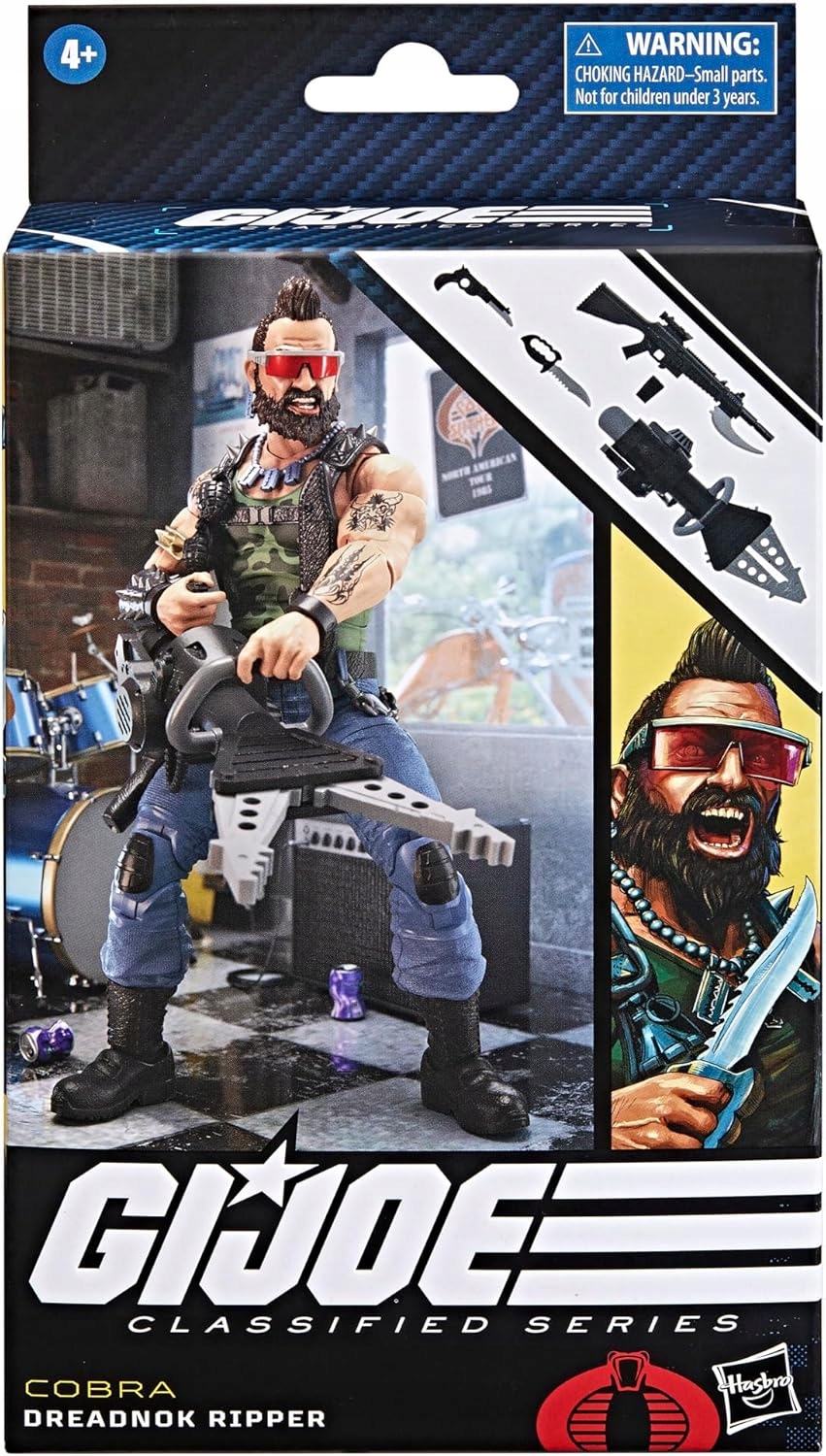 Hasbro G.i. Joe Classified Series #102 Dreadnok Ripper akční figurka