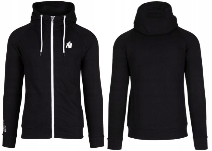 Mikina Gorilla Wear Payette se zipem XXL