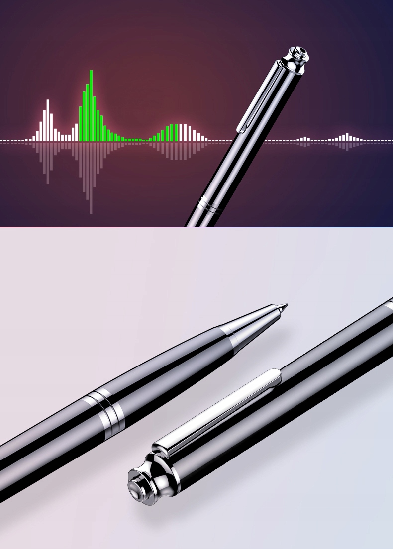 DŁUGOPIS MINI DYKTAFON SZPIEGOWSKI PENDRIVE 20H HQ Model Q60