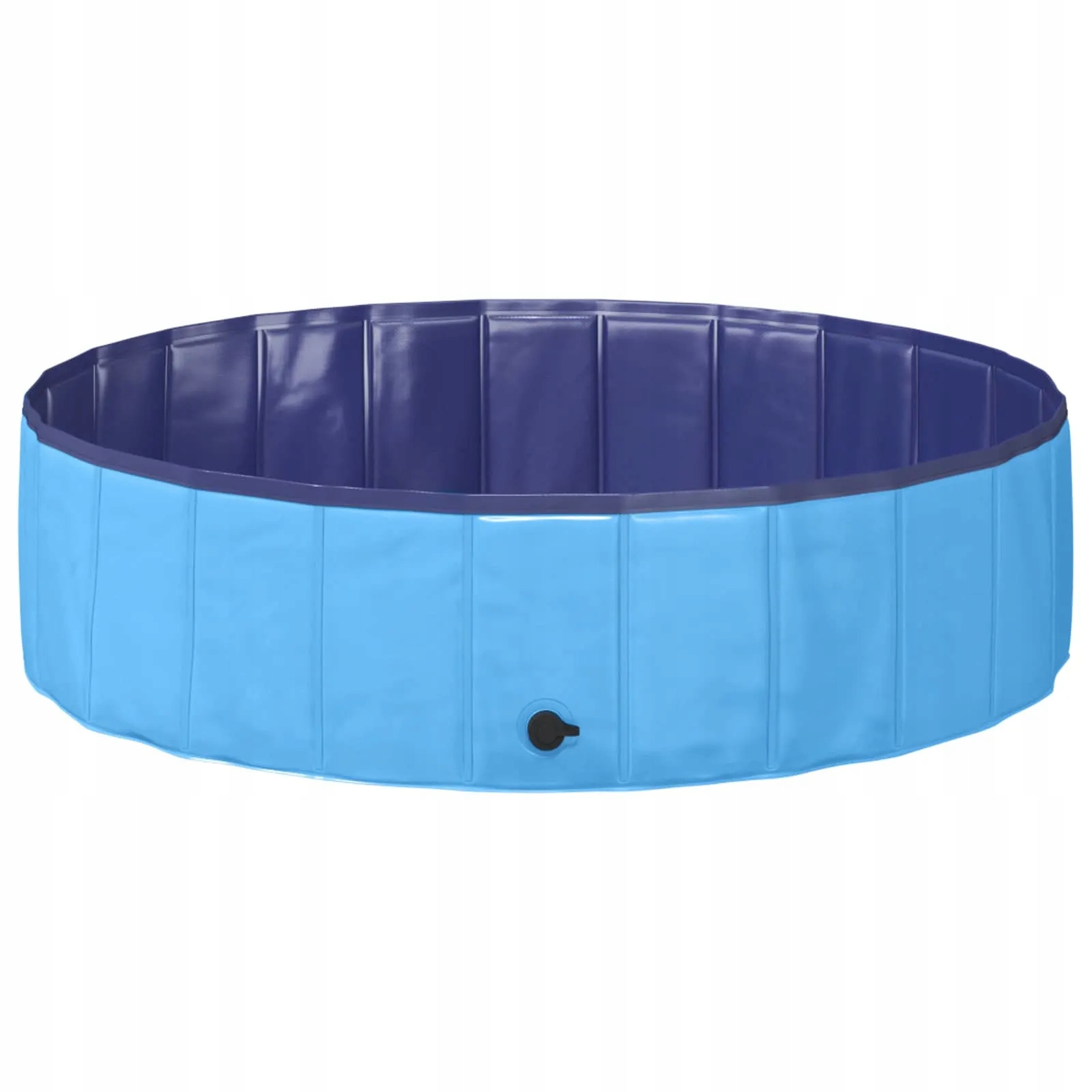 vidaXL Skládací bazén pro psy Modrá 120 x 120 x 30 cm Pvc