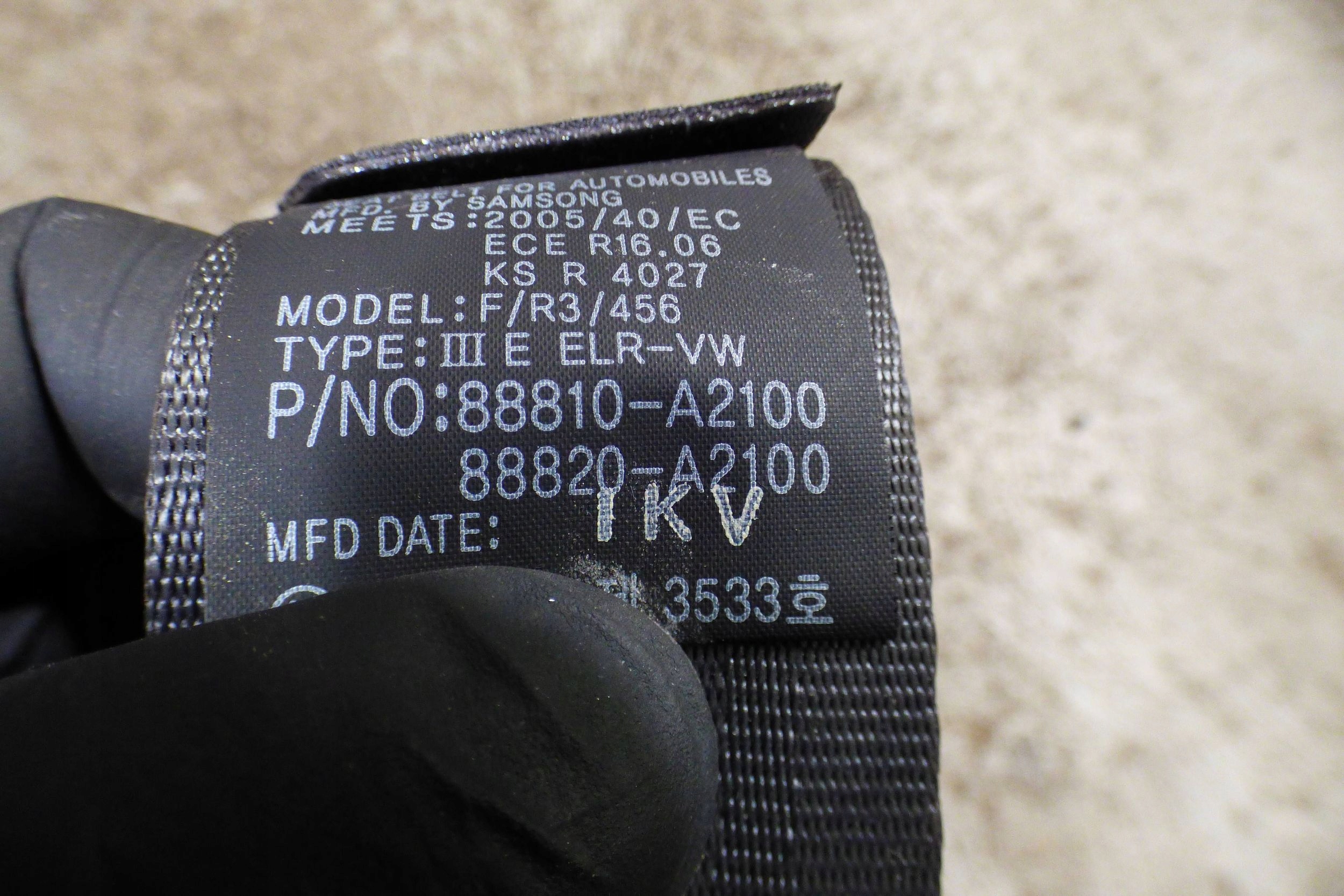 KIA Ceed II dashboard console airbags adjusters running board original st.BDB