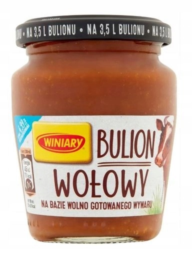 Levně 6 x Winiary Tekutý hovězí vývar ve sklenici 160 g