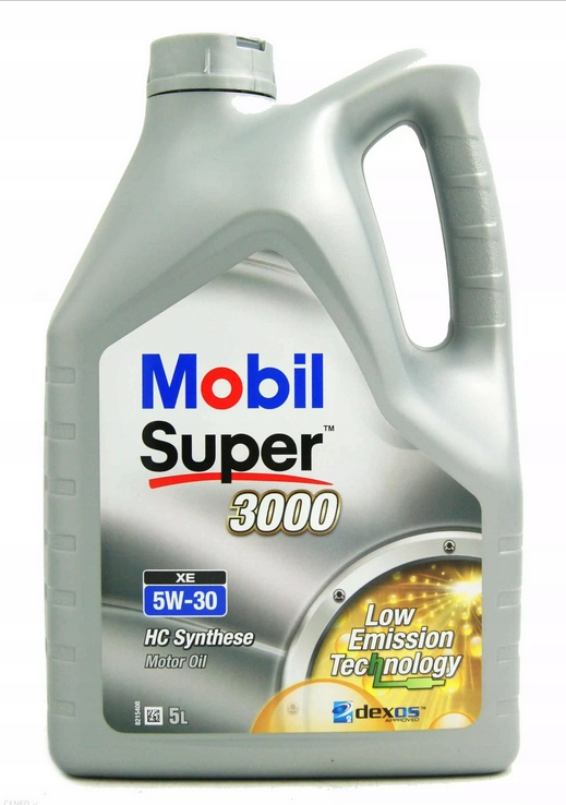

Mobil 3000 Xe 5W30 C3 Olej Syntetyczny 5L