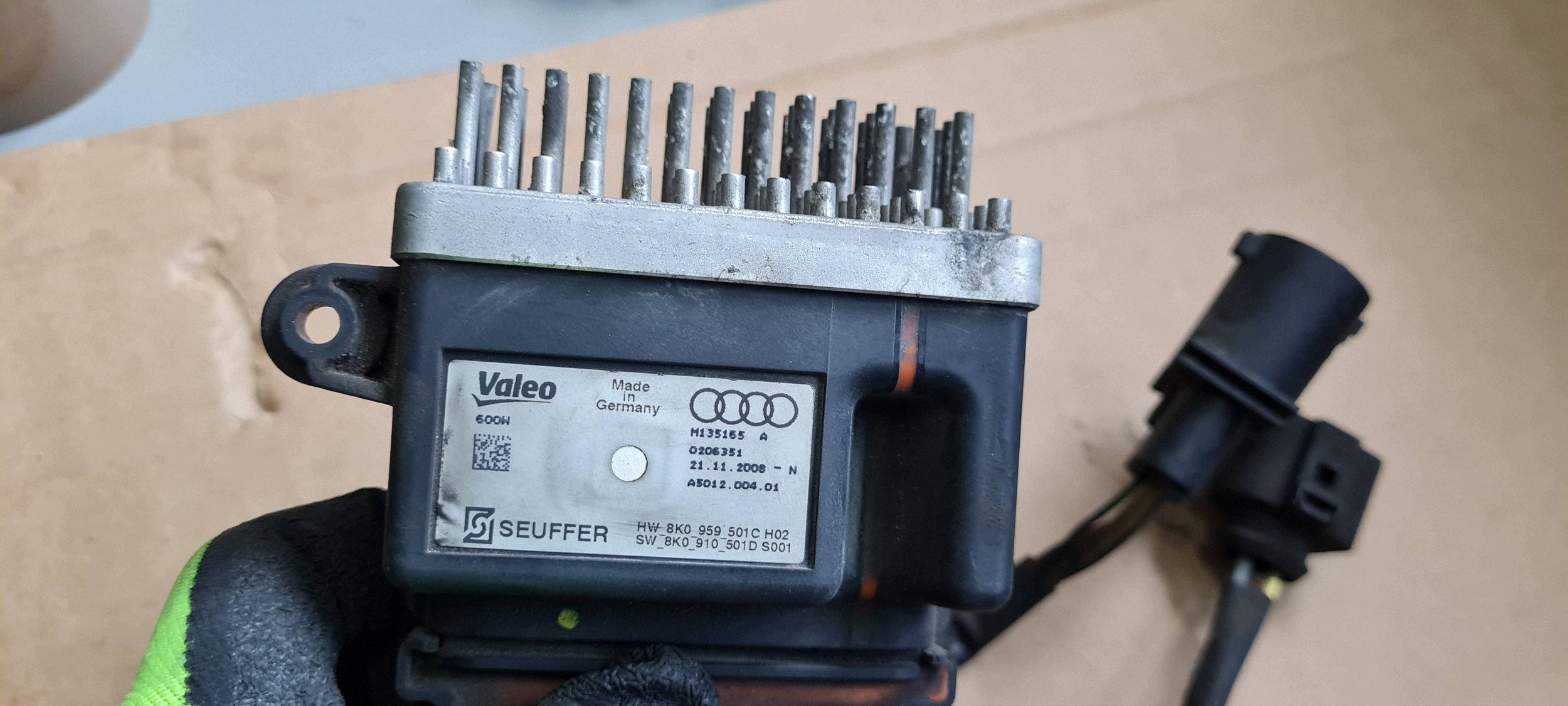 AUDI A4 B8 A5 8T modulo Centralina VENTOLE 8K0959501C A6 C7 4G Q5 8R