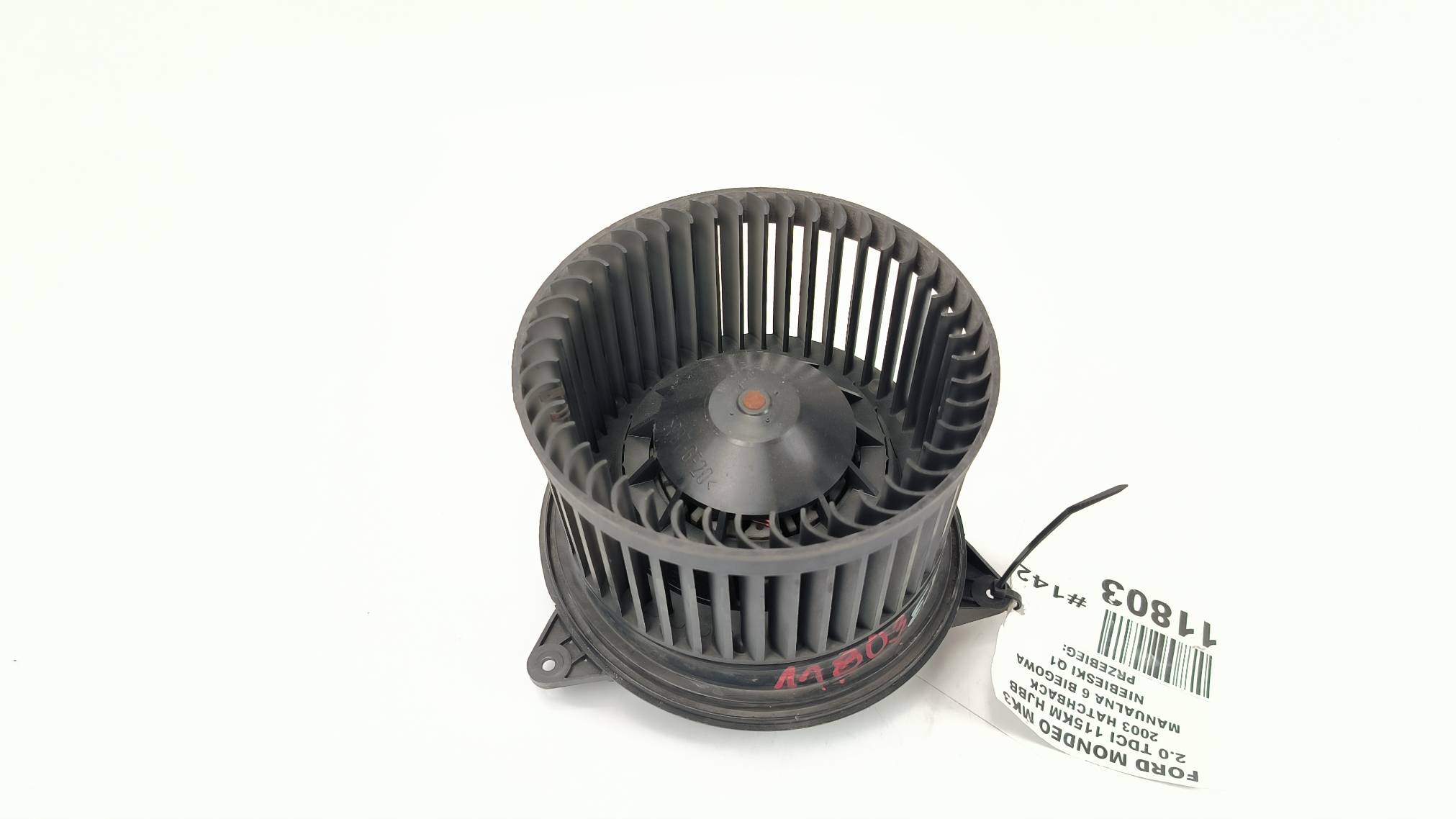 ventilator kabinski 1S7H-18456-AD FORD MONDEO MK3
