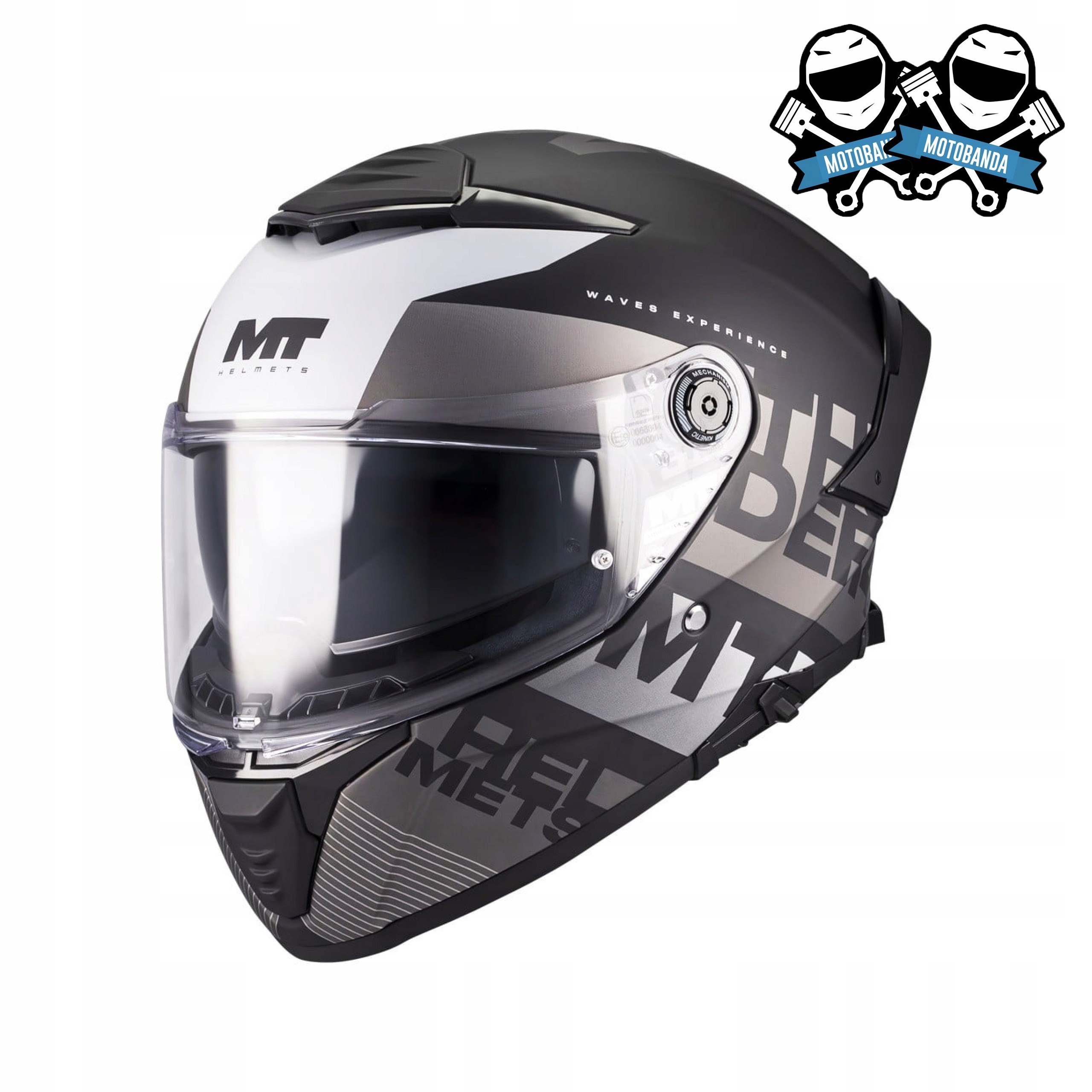 Kask motocyklowy Mt Thunder 4 Sv integralny z blendą
