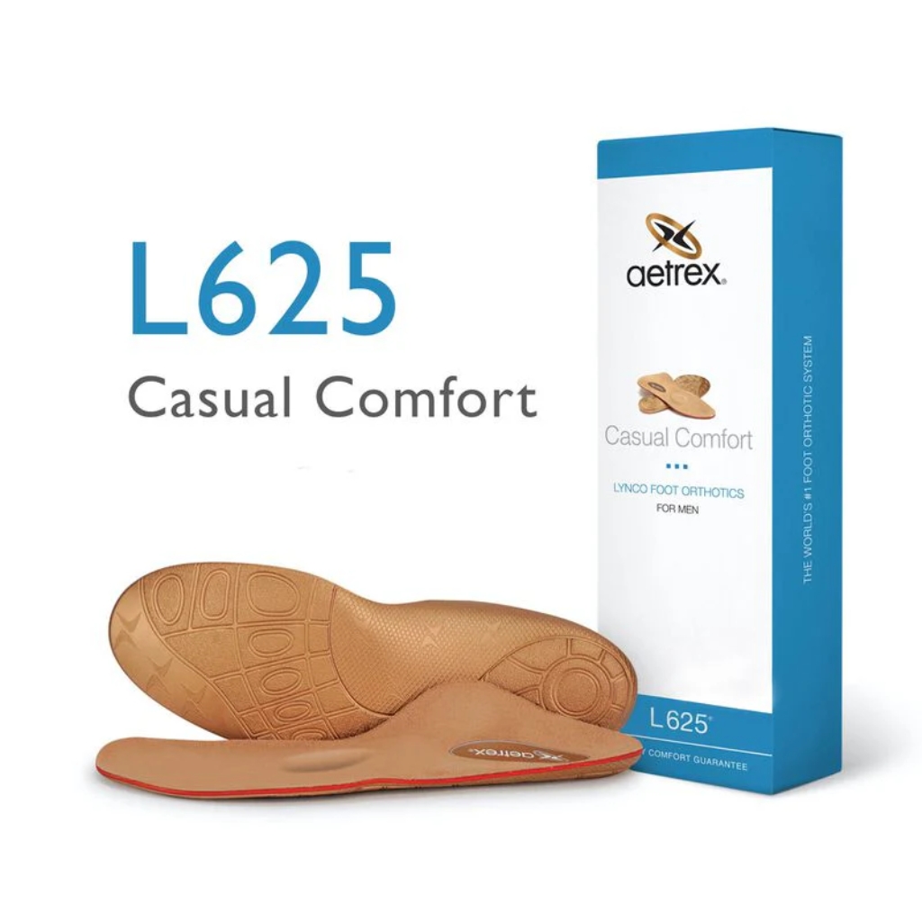 Pánské vložky s podporou nártu Aetrex Casual L625M 47.0