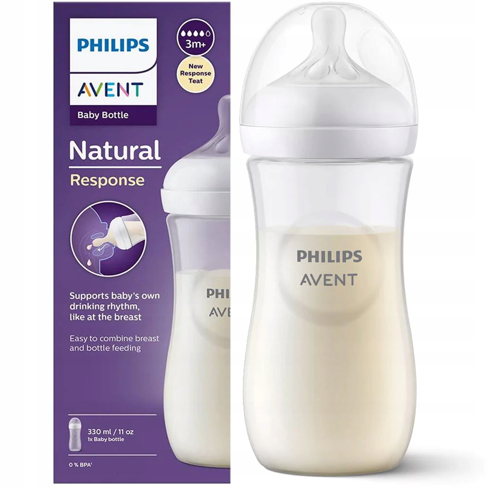 Avent Butelka do karmienia antykolkowa 330ml 3m+
