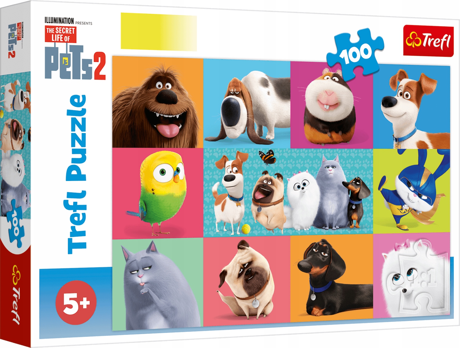 

Puzzle Trefl Słodkie zwierzątka 100 el.