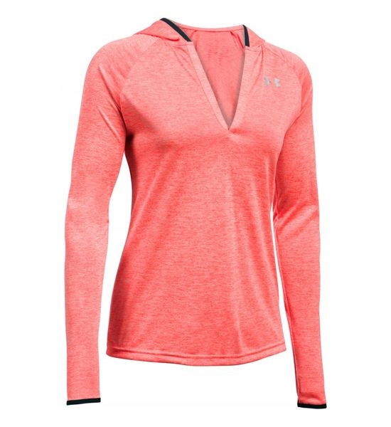Bluza Under Armour Tech Ls Hood-twist Women Coral M