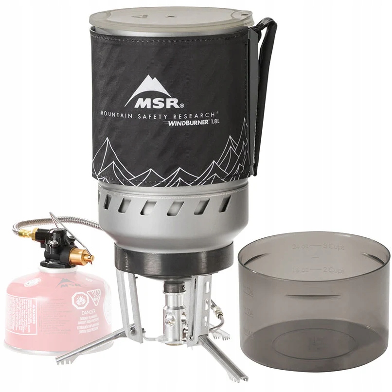 Sporák s hrncem Msr WindBurner Duo Stove System 1,8L