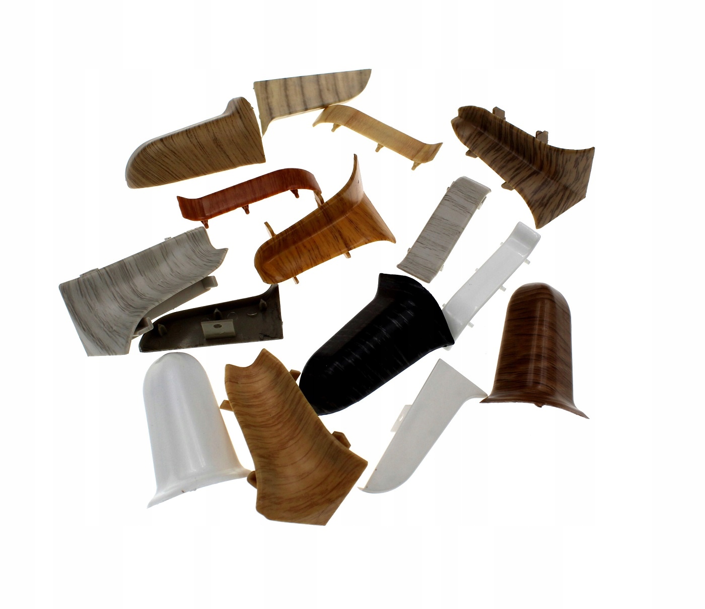 AKCESORIA DODATKI DO LISTW PRZYPODŁOGOWYCH Z GUMKĄ PCV 6CM 60MM 1szt.