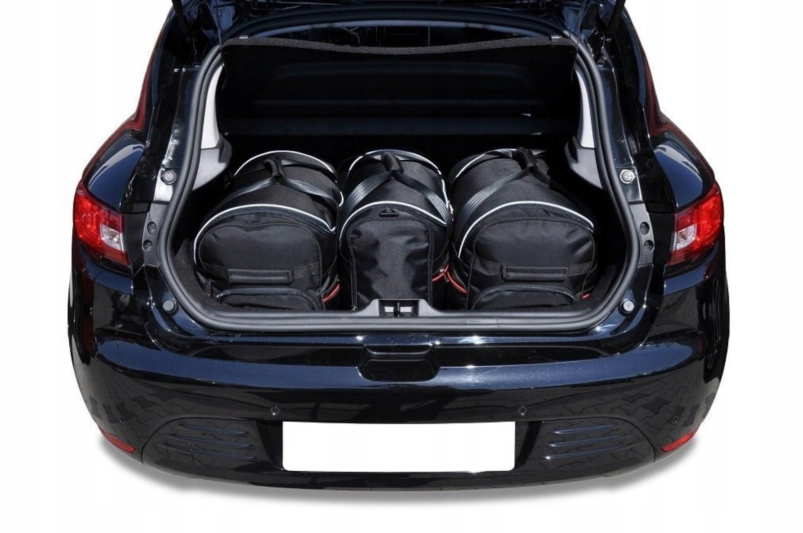 J&j Automotive Sada 3ks cestovných tašiek Sport pre Renault Clio 2012-2019