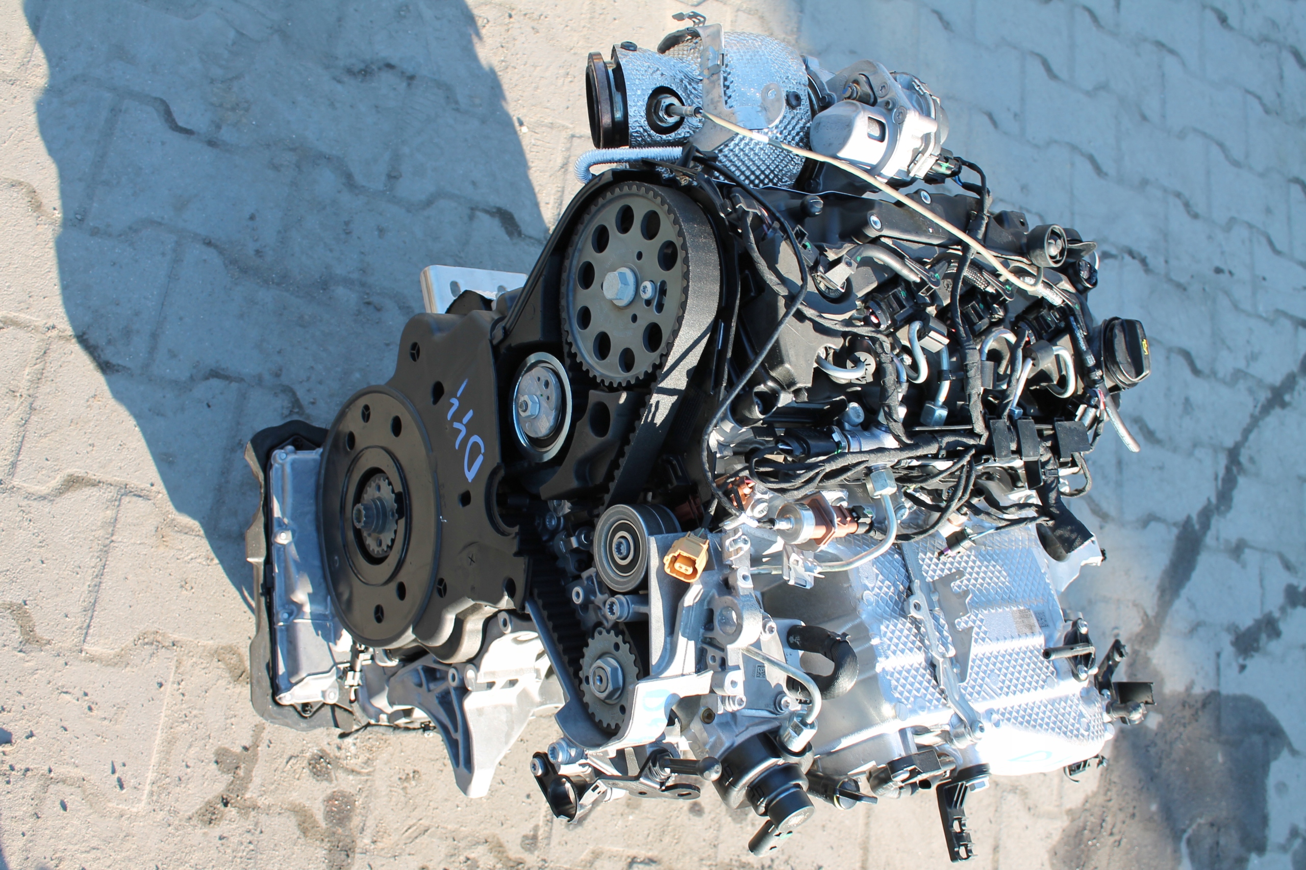 engine complete VW SKODA 2,0 TDI DYY 5 TYSKM