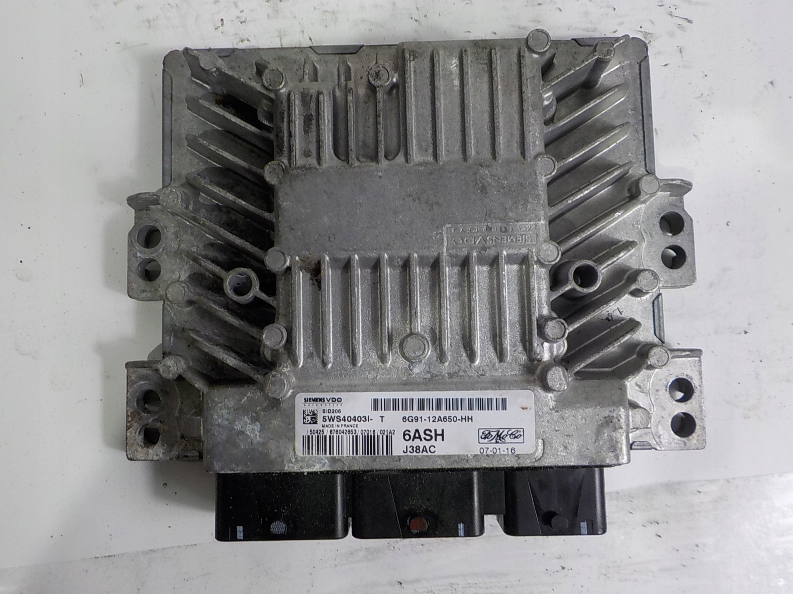 FORD computer control unit 6G91-12A650-HH 5WS40403I-T