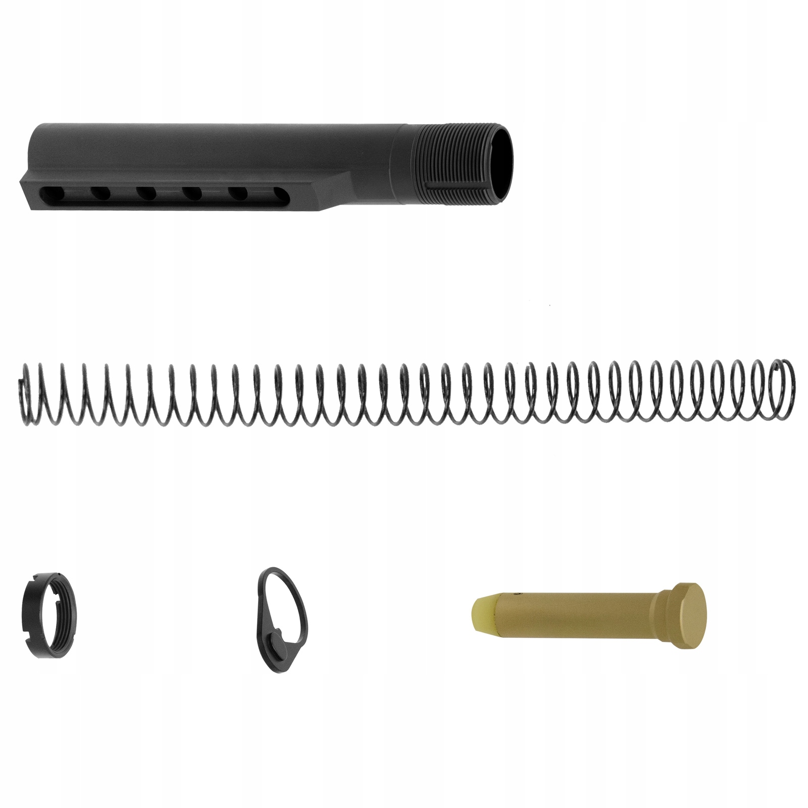 Utg Pro AR15 zestaw rury buforowej MilSpec 6-pozycyjny z akcesoriami TLU001