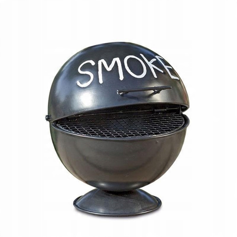 

Stylowa popielniczka Smoke metalowa dekoracyjna