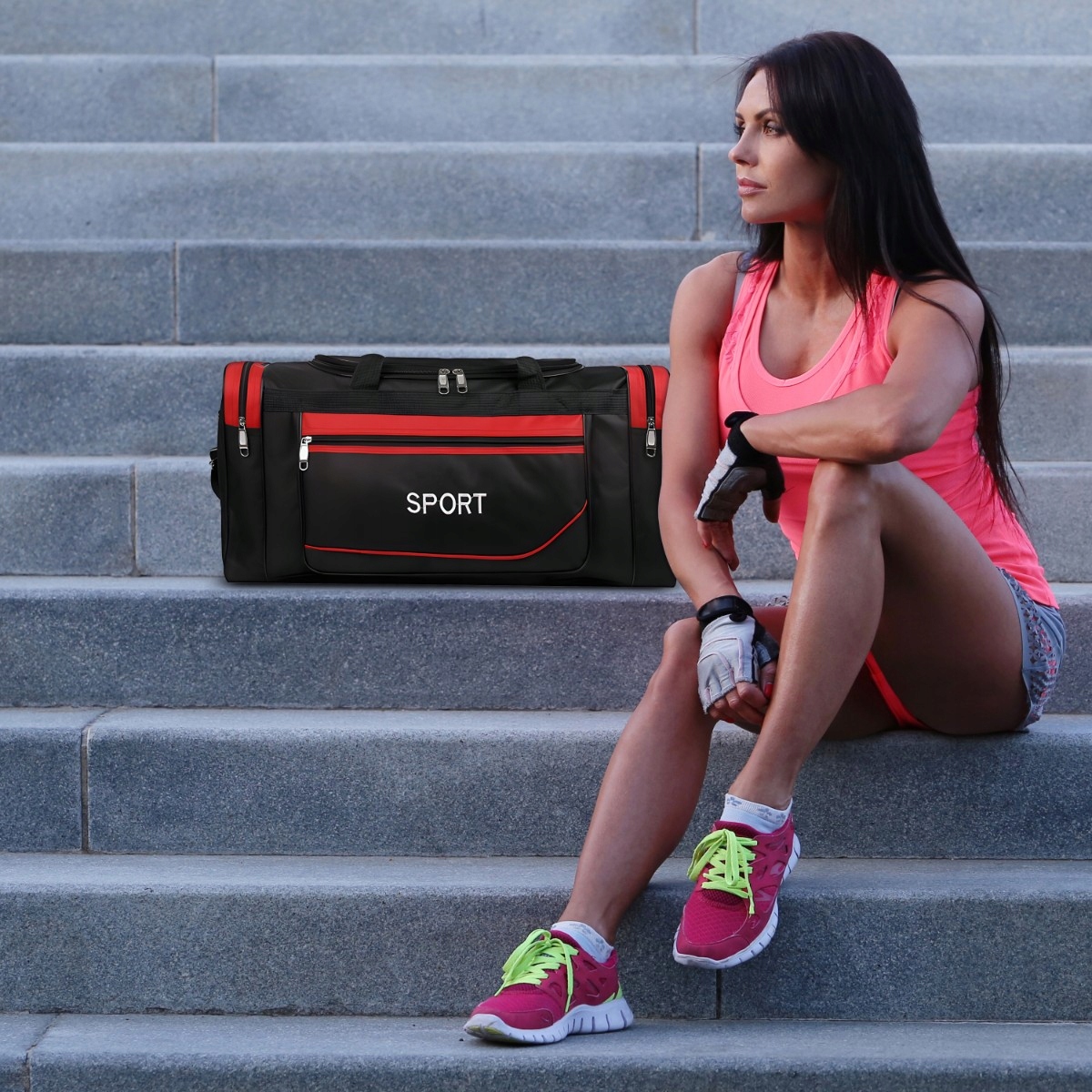 TORBA PODRÓŻNA DUŻA 20L SPORTOWA TRENINGOWA BAGAŻ Model sportowy