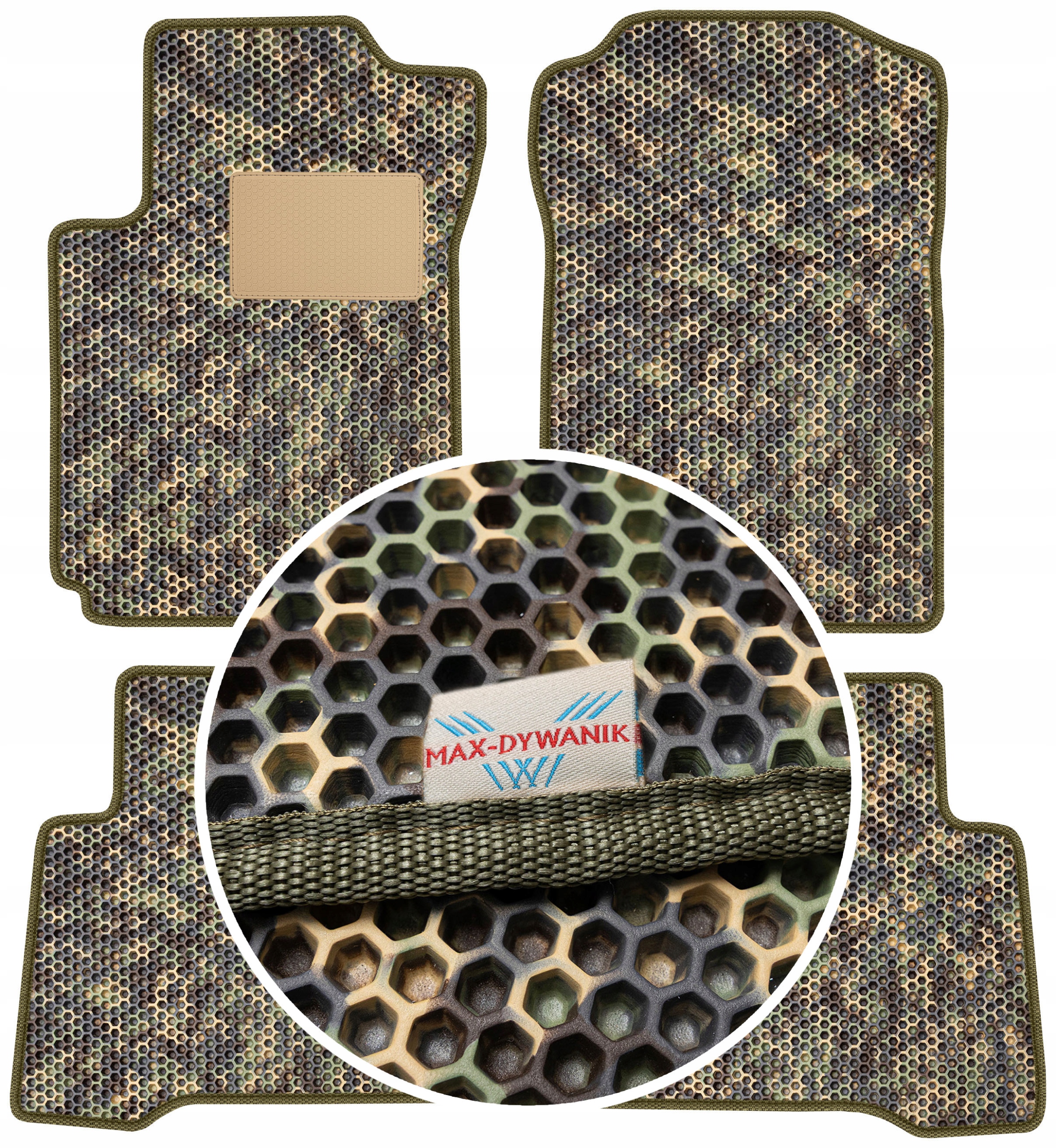 Grand Vitara II 5D 2005-2014 Gumové rohože do auta Eva Moro