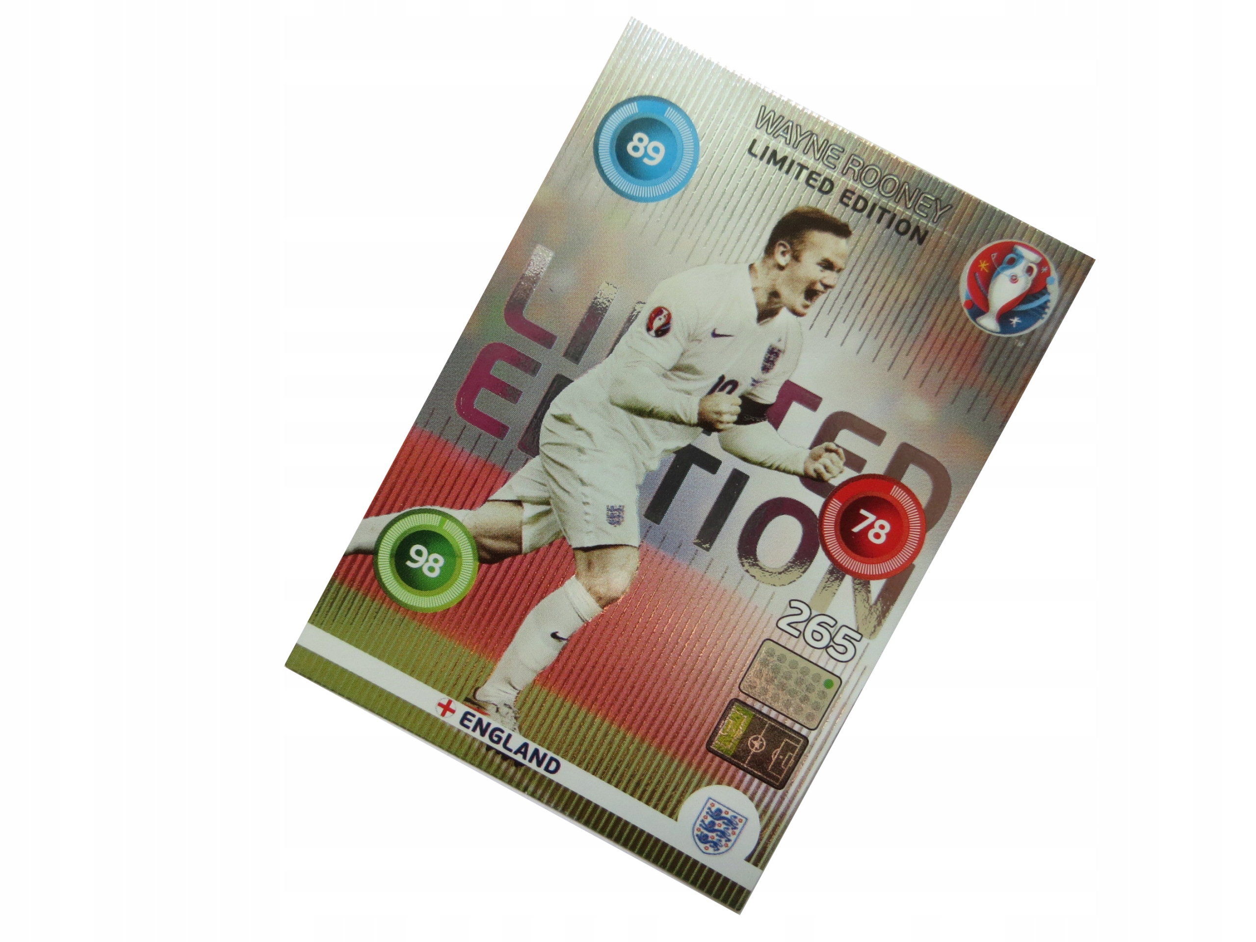 Panini Uefa Euro 2016 Karty Piłkarskie Limited Wayne Rooney
