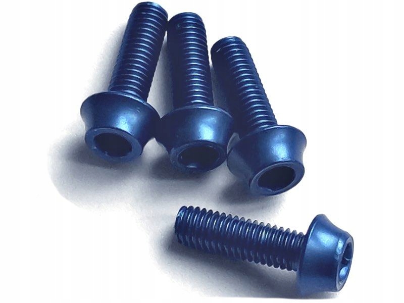 

Śruby do koszyka Alu 15mm Niebieskie A2Z 4szt