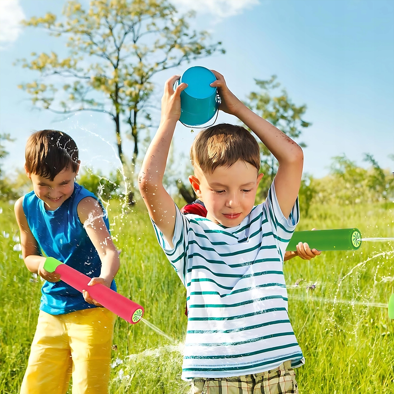 SIKAWKA POMPKA NA WODĘ PISTOLET NA BASEN DŁUGA XXL ZABAWKA WODNA TUBA Marka MaxSell