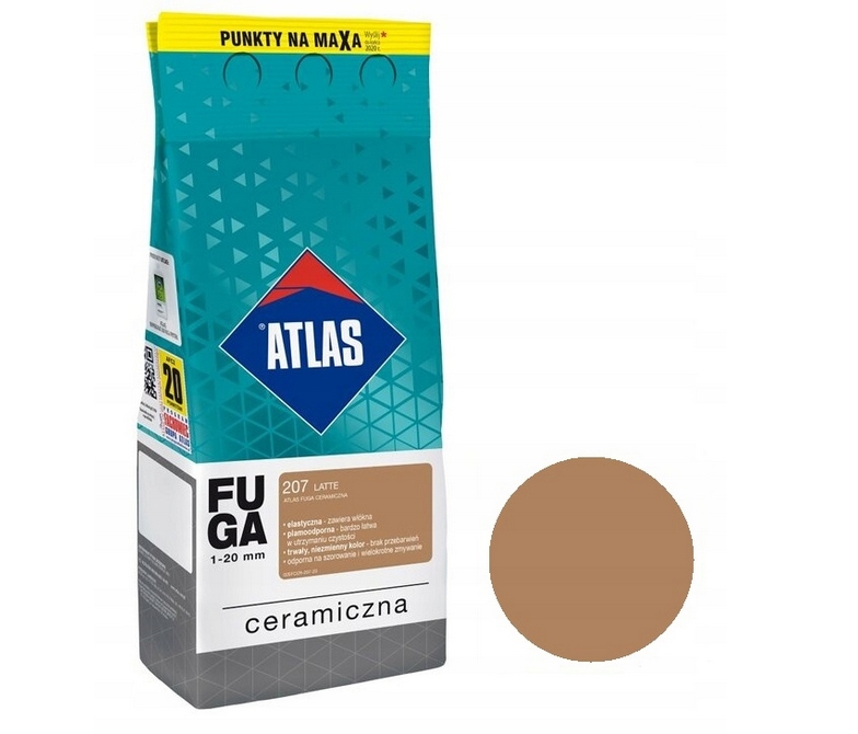 

Fuga ceramiczna Atlas 207 Latte 2kg