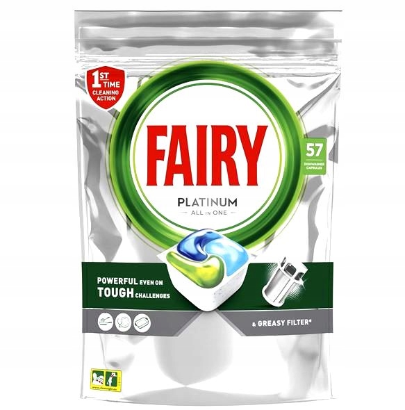

Fairy Platinum 1St Time Cleaning 57szt Es/it