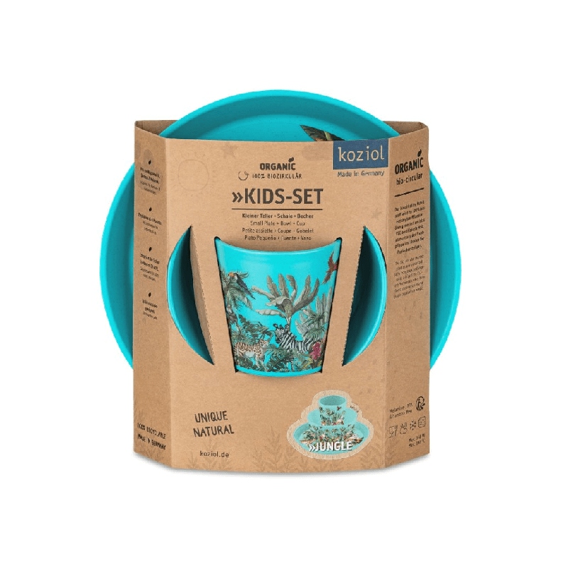 ДЕТСКИЙ НАБОР ПОСУДЫ KIDS SET JUNGLE